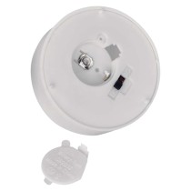 LED dekorace – čajová svíčka maxi, bílá, CR2032, vnitřní, vintage, 4 ks