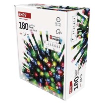 LED vánoční řetěz, 18 m, venkovní i vnitřní, multicolor, programy, časovač