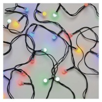 LED vánoční cherry řetěz – kuličky, 30 m, venkovní i vnitřní, multicolor, programy,časovač