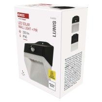 Oprawa LED Garden LUNIS solarna 220 lm, PIR, NW