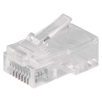 Konnektor für UTP Kabel, transparent, 20 Stk.