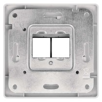 Abdeckung für datensteckdose 2xRJ45