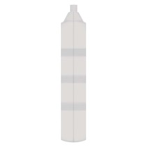Hosszabbító 2 m  /  4 aljzat  /  fehér  /  PVC  /  1 mm2