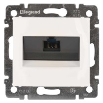 Legrand Valena zásuvka RJ45, biela