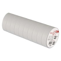 Isolierband PVC 15mm/10m Weiß, 10 Stk.