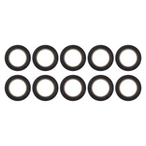 Isolierband PVC 15mm/10m Schwarz, 10 Stk.