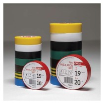 Isolierband PVC 15mm/10m Grün/Gelb, 10 Stk.