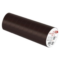 Isolierband PVC 15mm/10m Braun, 10 Stk.