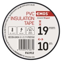 Isolierband PVC 19mm/10m Schwarz, 10 Stk.