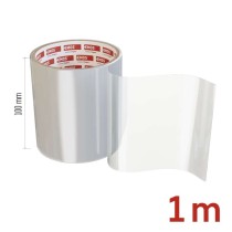 Reparaturklebeband für Schwimmbecken, 1 m × 100 mm, transparent