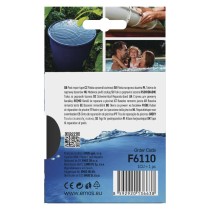 Reparaturklebeband für Schwimmbecken, 1 m × 100 mm, schwarz