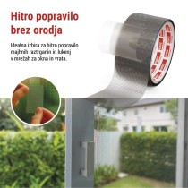 Trak za popravilo mreže proti žuželkam 50 mm / 2 m, prozoren