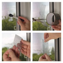 Reparaturband für Insektenschutzgitter 50 mm / 2 m, transparent
