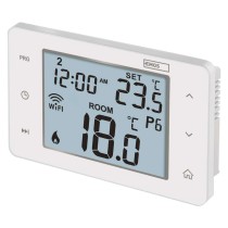 Inteligentny termostat pokojowy, przewodowy, GoSmart z WiFi, P56201
