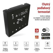 Podlahový programovatelný drátový WiFi GoSmart termostat P56201BUF