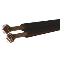 UTP-Kabel 2x0,35mm schwarzrot, 100m