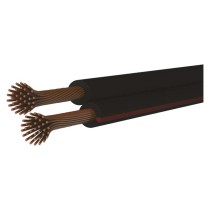 UTP-Kabel 2x0,50mm schwarzrot, 100m