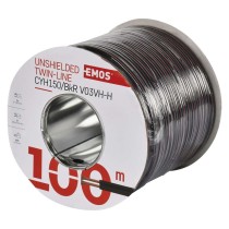 UTP-Kabel 2x1,5mm schwarzrot, 100m