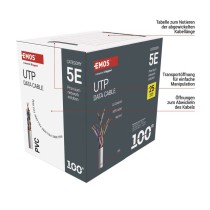 Datenkabel UTP 5E, 100m