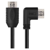 Przewód HDMI 2.0 wtyk A – wtyk A 90°, 3m