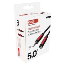 Przewód AV wtyk JACK 3,5mm - gniazdo JACK 3,5mm, 5m