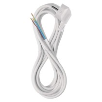 Przewód przyłączeniowy PVC 3x1,0mm, 5m biały