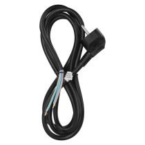 Przewód przyłączeniowy PVC 3x1,5mm, 2m czarny