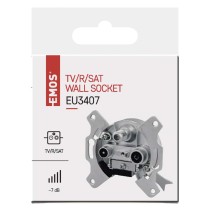Antennen-Steckdose EU3407, durchgehend