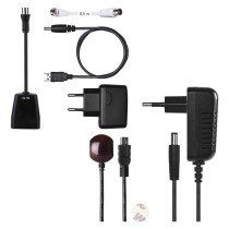 Zestaw dekoder DVB T2 + antena zewnętrzna EM-VO6