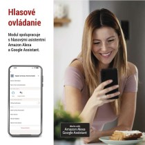 GoSmart Digitálny teplomer s vhlkomerom, bezdrôtový snímač, dátum, ZigBee EGS0101