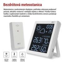 Domáca bezdrôtová meteostanica E8647W