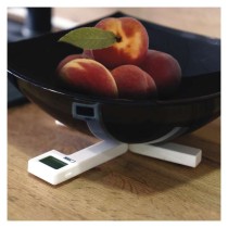 Digitale klappbare Küchenwaage EV028, weiß