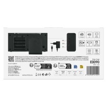 Nešiojamasis radijo imtuvas su „Bluetooth“, DAB / DAB+ / FM, juodas