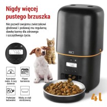 Karmidło Pet Care, 4 l, czarne