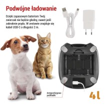 Karmidło Pet Care, 4 l, czarne
