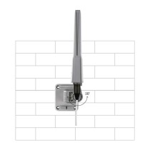 Antena zewnętrzna EM-VO6, 0–80 km DVB-T2, DAB, filtr LTE/4G