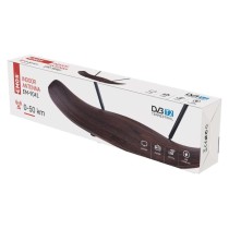Anténa pokojová EM-9041, 0–50 km, DVB-T2, DAB, FM, filtr LTE/4G