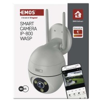 GoSmart Vonkajšia otočná kamera IP-800 WASP s WiFi, biela