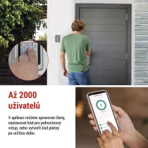 GoSmart Kódová klávesnice IP-006AX, WiFi