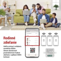 GoSmart spínací modul IP-2101SZ, ZigBee, 1-kanálový