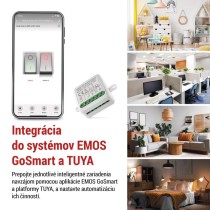GoSmart spínací modul IP-2102SZ, ZigBee, 2-kanálový