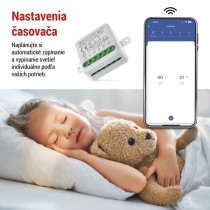 GoSmart spínací modul IP-2102SZ, ZigBee, 2-kanálový