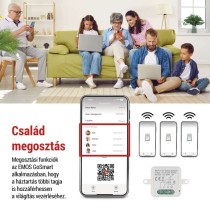 GoSmart kapcsolómodul IP-2101SW, WiFi, 1 csatorna