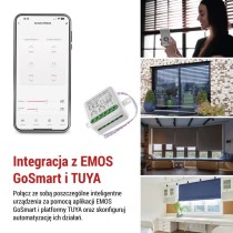 GoSmart Moduł rolety IP-2122CZ, ZigBee, 2-kanałowy