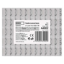 Kostka terminal block 12x6,00 mm biała 10 szt