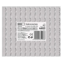 Lüsterklemme 12x10,0 mm weiss