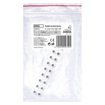 Svorkovnica 12x6,0 mm biela, 1 ks
