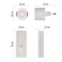 Dzwonek bezprzewodowy do drzwi P5734