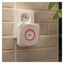 GoSmart Dzwonek bezprzewodowy z WiFi, biały