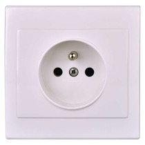Zásuvka PRAKTIK 4FN15065.901, biely